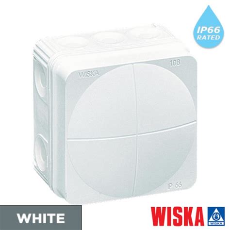 white external junction box|wiska junction box screwfix.